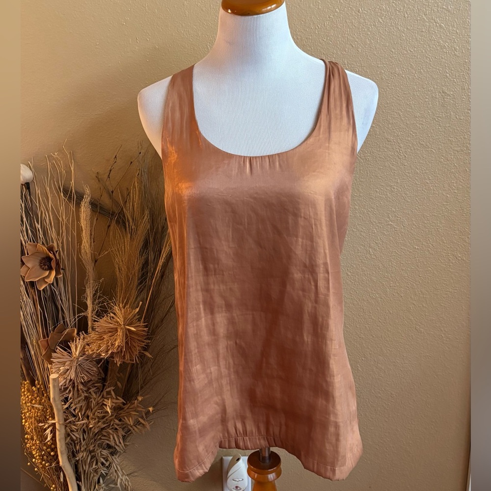 14th & Union Copper Career Tank Top Size Medium